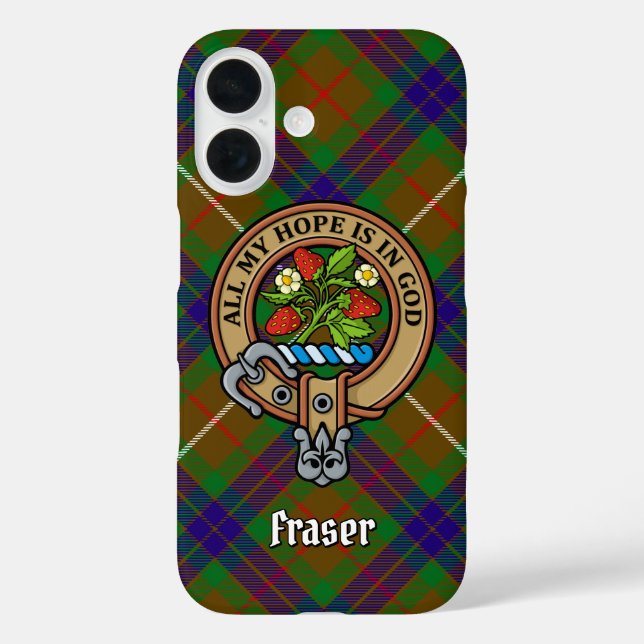 Clan Fraser Crest Case-Mate iPhone Case (Back)