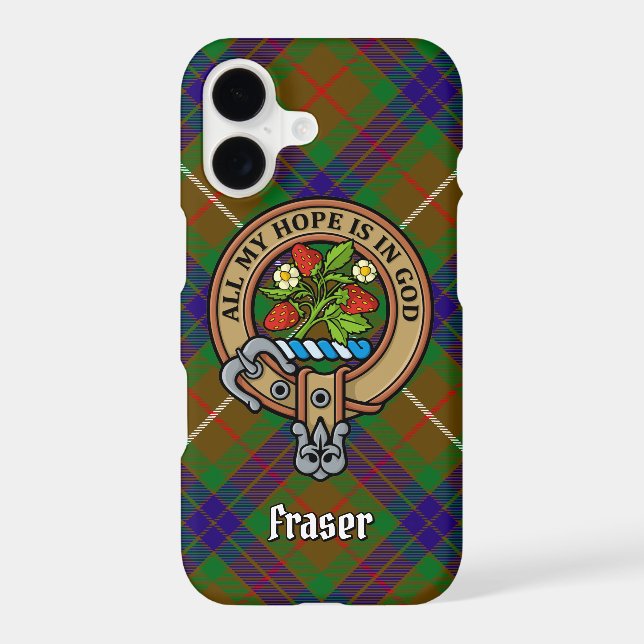 Clan Fraser Crest Case-Mate iPhone Case (Back)