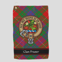 Clan Fraser Crest Golf Towel