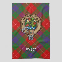 Clan Fraser Crest Kitchen Towel