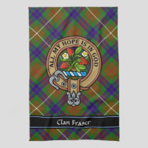 Clan Fraser Crest Kitchen Towel