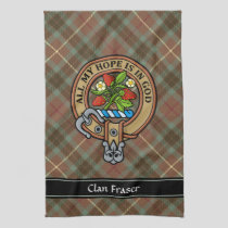 Clan Fraser Crest Kitchen Towel