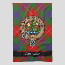 Clan Fraser Crest Kitchen Towel