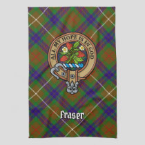 Clan Fraser Crest Kitchen Towel