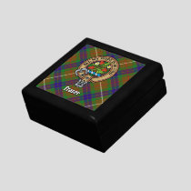 Clan Fraser Crest over Hunting Tartan Gift Box