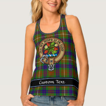 Clan Fraser Crest over Hunting Tartan Tank Top