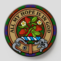 Clan Fraser Crest over Tartan PopSocket