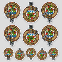 Clan Fraser Crest Sticker Set