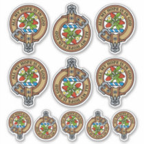 Clan Fraser Crest Sticker Set