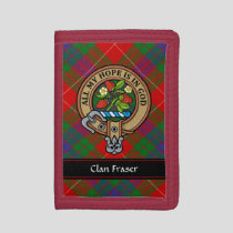 Clan Fraser Crest Trifold Wallet