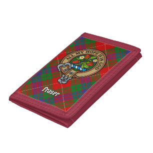 Clan Fraser Crest Trifold Wallet