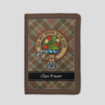 Clan Fraser Crest Trifold Wallet