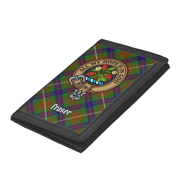 Clan Fraser Crest Trifold Wallet (Bottom)
