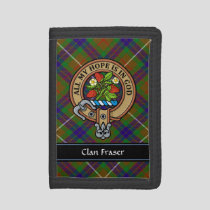 Clan Fraser Crest Trifold Wallet