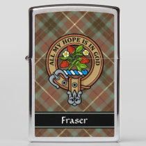 Clan Fraser Crest Zippo Lighter