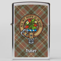 Clan Fraser Crest Zippo Lighter