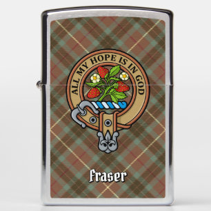 Clan Fraser Crest Zippo Lighter