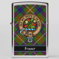 Clan Fraser Crest Zippo Lighter