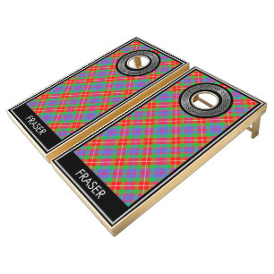 Clan Fraser [EDIT] Tartan Cornhole Set