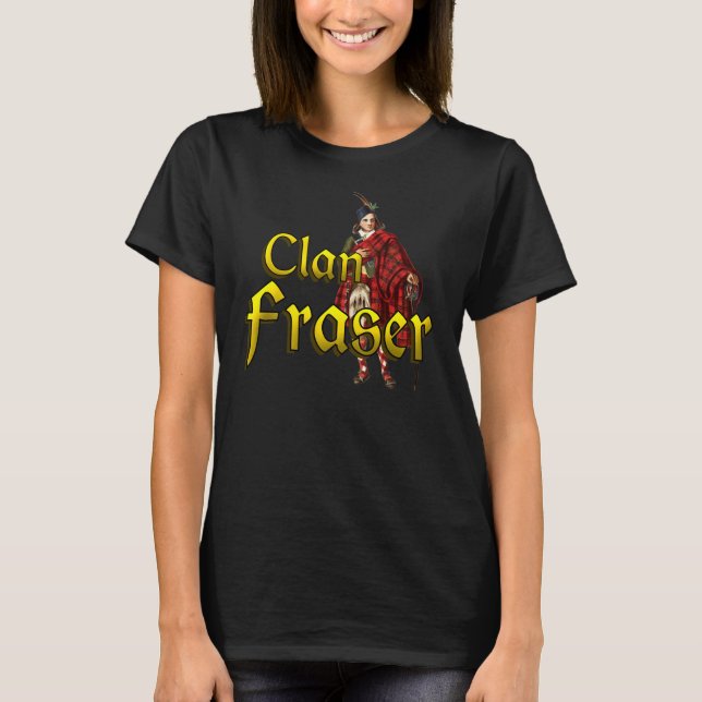 Clan Fraser Highland Games T-Shirt (Front)