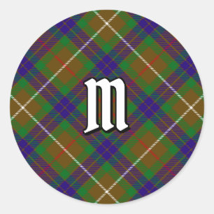 Clan Fraser Hunting Classic Round Sticker