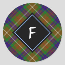 Clan Fraser Hunting Classic Round Sticker