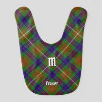 Clan Fraser Hunting Tartan Baby Bib