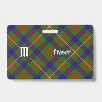 Clan Fraser Hunting Tartan Badge
