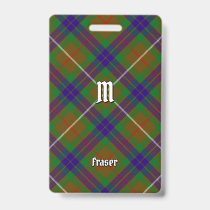 Clan Fraser Hunting Tartan Badge