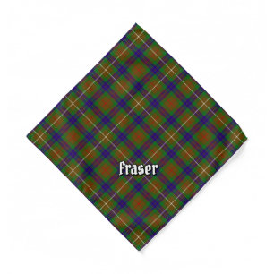 Clan Fraser Hunting Tartan Bandana