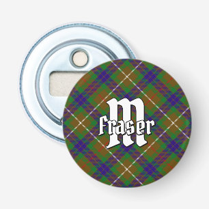 Clan Fraser Hunting Tartan Bottle Opener