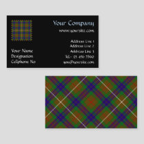 Clan Fraser Hunting Tartan Business Card