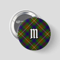 Clan Fraser Hunting Tartan Button