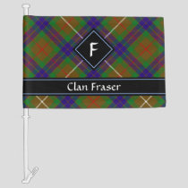Clan Fraser Hunting Tartan Car Flag