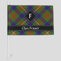 Clan Fraser Hunting Tartan Car Flag