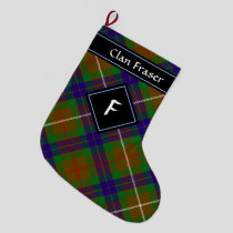 Clan Fraser Hunting Tartan Christmas Stocking