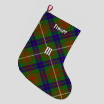 Clan Fraser Hunting Tartan Christmas Stocking