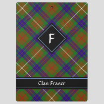 Clan Fraser Hunting Tartan Clipboard