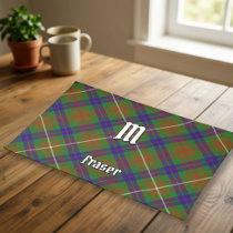 Clan Fraser Hunting Tartan Cloth Placemat
