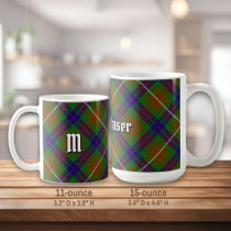 Clan Fraser Hunting Tartan Coffee Mug