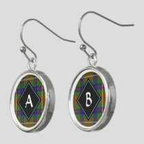 Clan Fraser Hunting Tartan Earrings