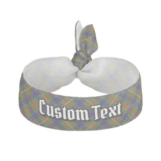 Clan Fraser Hunting Tartan Elastic Hair Tie (Front)