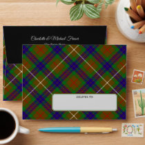 Clan Fraser Hunting Tartan Envelope