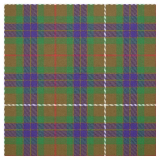 Clan Fraser Hunting Tartan Fabric