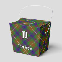 Clan Fraser Hunting Tartan Favor Box