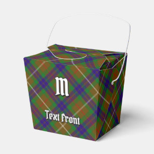 Clan Fraser Hunting Tartan Favor Box
