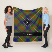 Clan Fraser Hunting Tartan Fleece Blanket