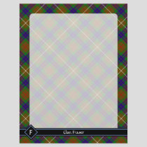 Clan Fraser Hunting Tartan Flyer