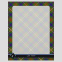 Clan Fraser Hunting Tartan Flyer