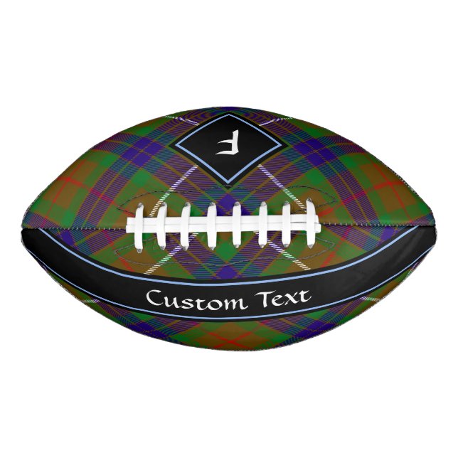 Clan Fraser Hunting Tartan Football (Front)